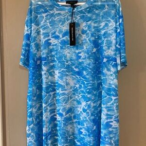 Dolls Kill Wet Hot Summer Oversized Mesh Tee